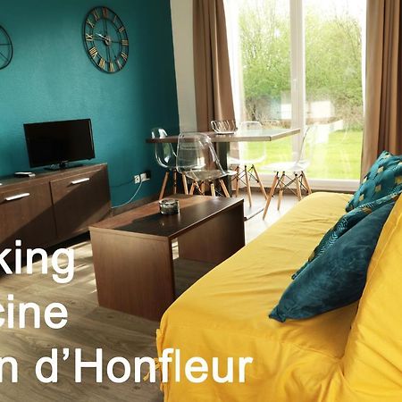 Charmant 2 Pieces Proche D Honfleur, Piscine En Saison, Parking Gratuit, Wifi Équemauville Eksteriør bilde